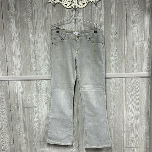 CCS Denim - Grey Wash Y2K CCS Skate Jeans NWOT Size 7 Juniors